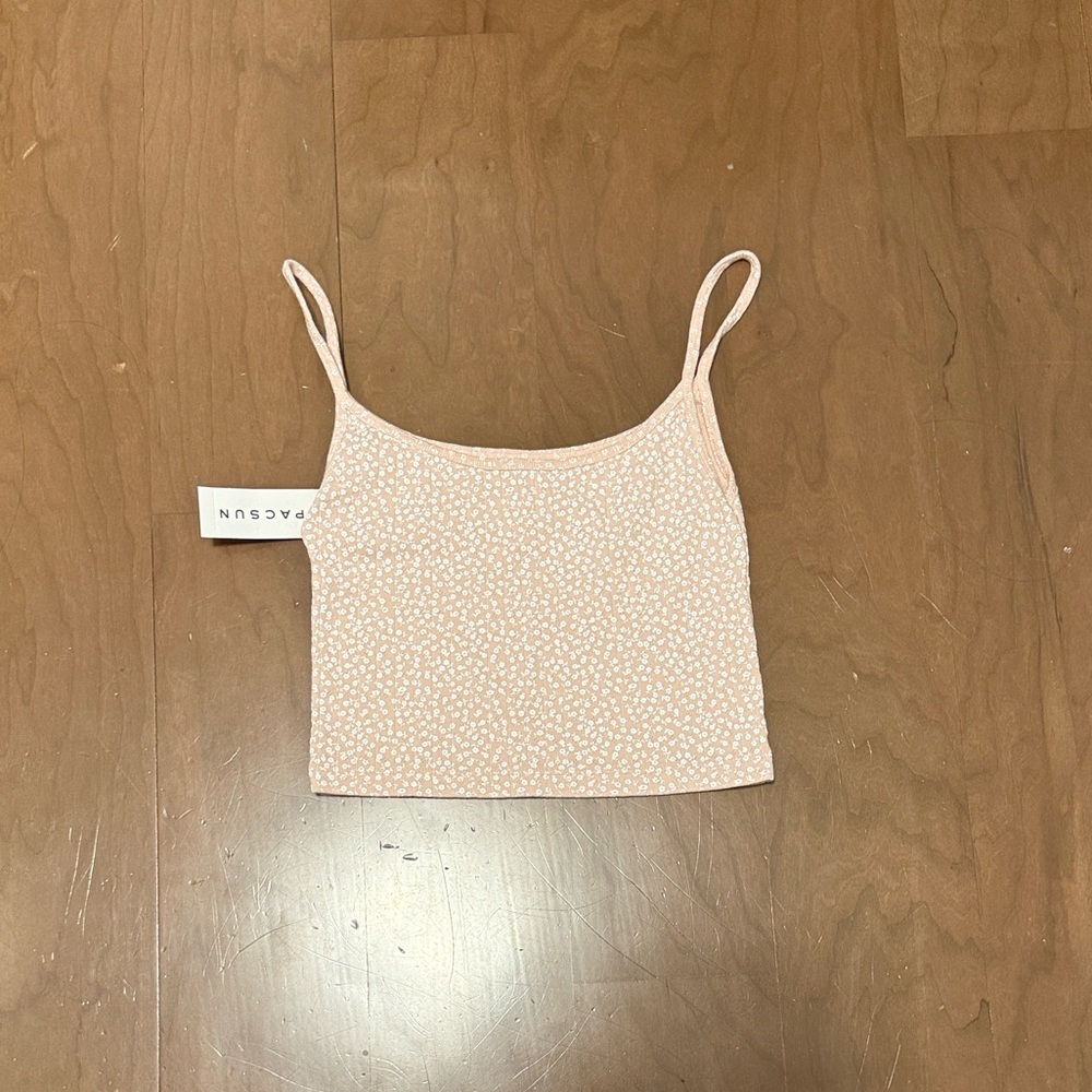 John Galt Light Pink Tank Top